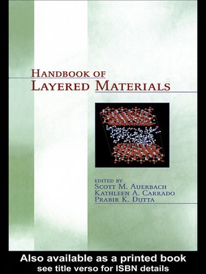 cover image of Handbook of Layered Materials